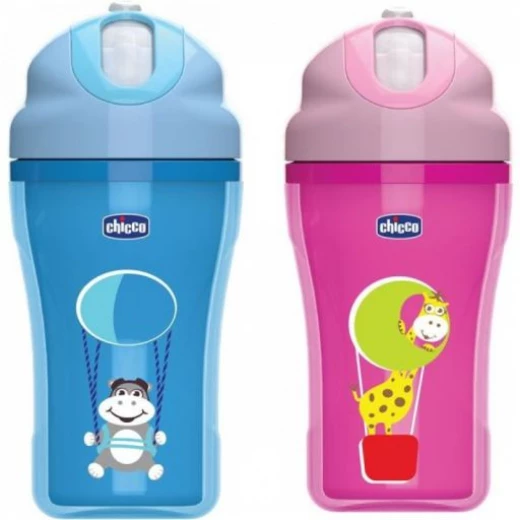 Chicco Insulated Cup (18M+), Pink or Blue - أزرق Chicco Insulated Cup (18M+), Pink or Blue - أزرق