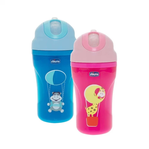 Chicco Insulated Cup (18M+), Pink or Blue - أزرق - تشيكو - Image 3