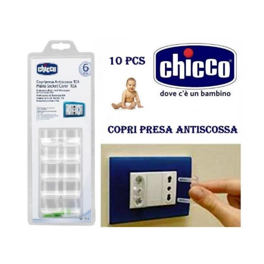 Chicco – Cover mite Socket Protectors - تشيكو - Image 2