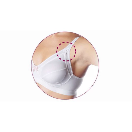 Chicco Bra Microfibre Maternity Pads-White, 6C - تشيكو - Image 7