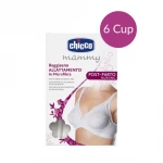 Chicco Bra Microfibre Maternity Pads-White, 6C - تشيكو