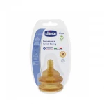 Chicco Well Being Latex Teat +4 months, Fast Flow - تشيكو