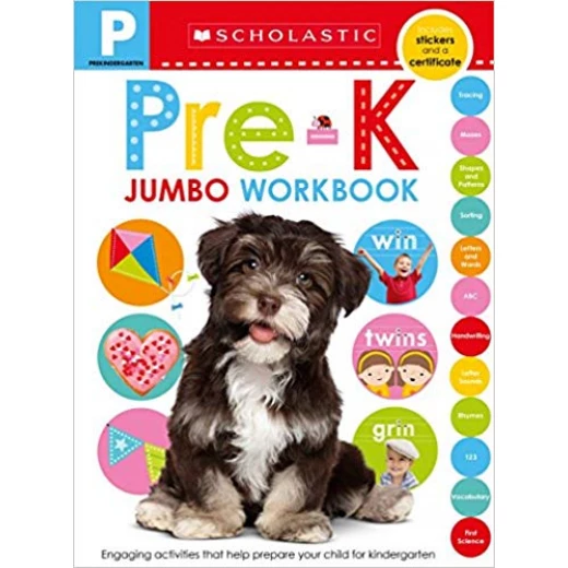 Scholastic: Jumbo Workbook: Pre-K Scholastic: Jumbo Workbook: Pre-K