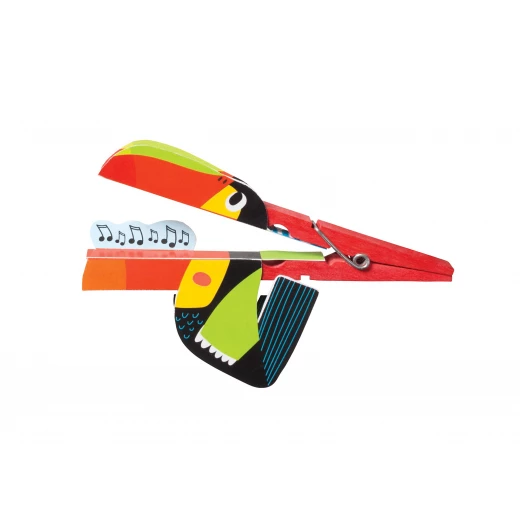 Klutz Jr. My Clothespin Zoo Craft Kit - سكولاستيك - Image 5