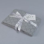 Funna Knitted Blanket Punto - Grey - فونا بيبي