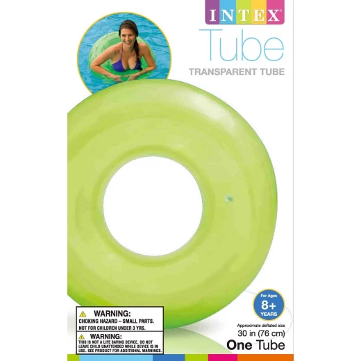 Intex Transparent Tubes, Orange Color 76cm - Intex - Image 5
