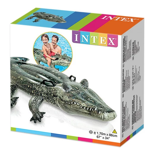 Intex Realistic Gator Ride - On - انتكس - Image 2