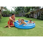 Crystal Blue Pool, 3-Ring, Ages 2+, 1.47m x 33 cm - Rs Toys
