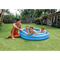 Crystal Blue Pool, 3-Ring, Ages 2+, 1.47m x 33 cm