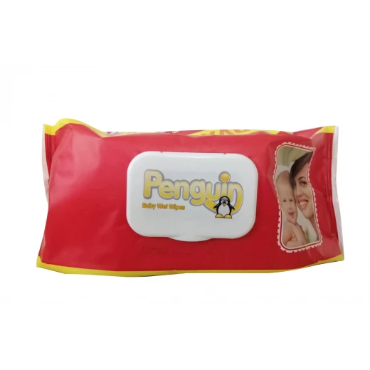 Penguin Wet Wipes, 120 Wipes, 4 Colors, Assorted - Penguin Wipes - Image 3