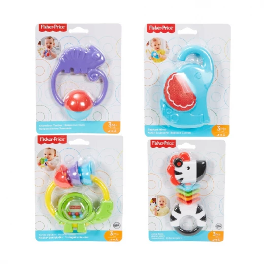 Fisher-Price +3 months Sounds Teether, Assorted Models ( 1 Pack ) Fisher-Price +3 months Sounds Teether, Assorted Models ( 1 Pack )