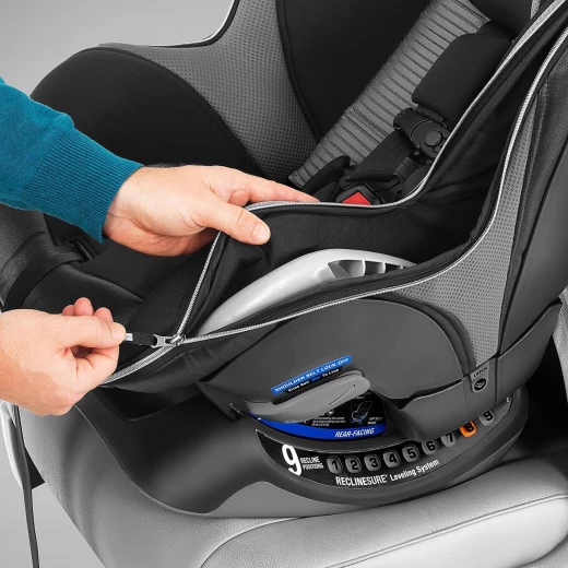Chicco NextFit Zip Max Extended-Use Convertible Car Seat - Q Collection - تشيكو - Image 3