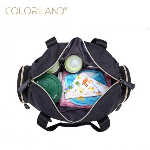 Colorland Large Capacity Maternity Mummy Bags, Black - Colorland - Image 4