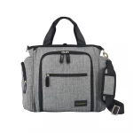 Colorland Gabrielle Tote Baby Changing Bag, Heather Grey - Colorland