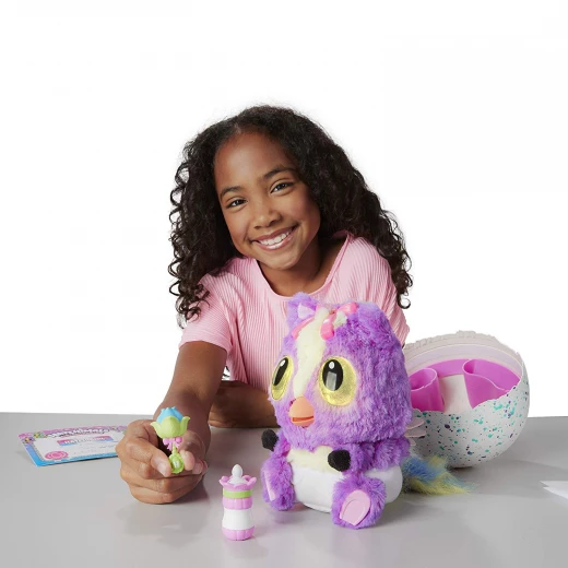 Hatchimals, HatchiBabies Ponette, Hatching Egg with Interactive Toy Pet Baby - هاتشيمالز - Image 3