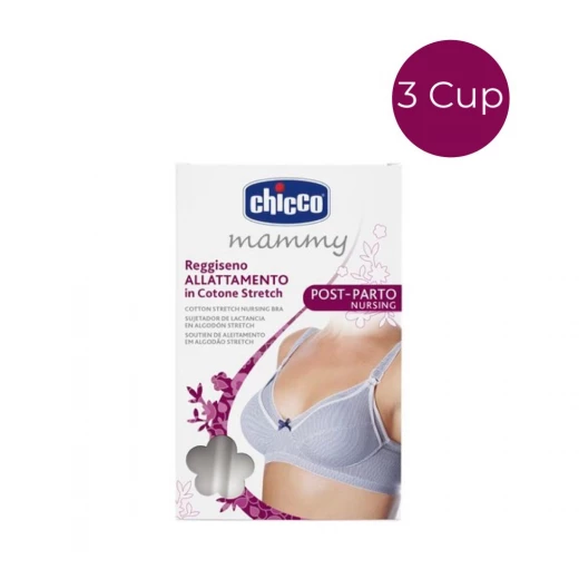 Chicco Stretch Cotton Patterned Nursing Bra, 3 Cup Chicco Stretch Cotton Patterned Nursing Bra, 3 Cup