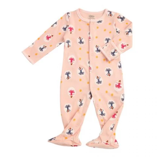 Colorland - Baby Romper / Pink Princess 3 Pieces In One Pack - 9-12 Months - كولورلاند - Image 4