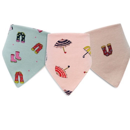 Colorland - (4) Baby Bibs 3 Pieces In One Pack Colorland - (4) Baby Bibs 3 Pieces In One Pack
