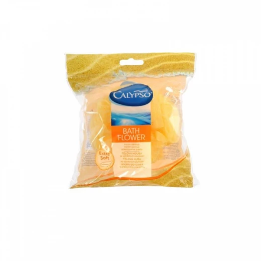 Calypso Bath Flower Body Sponge with Hanging Loop, Assorted Colors - كاليبسو - Image 4