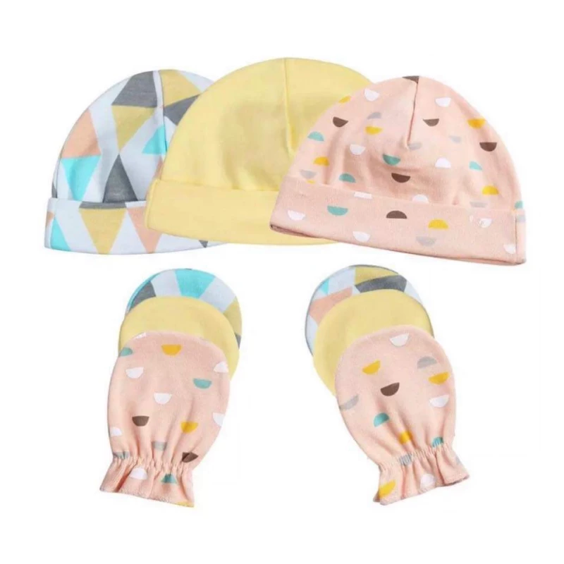 Colorland = (1) Baby Hat & Gloves 3 Pieces In One Pack - Colorland