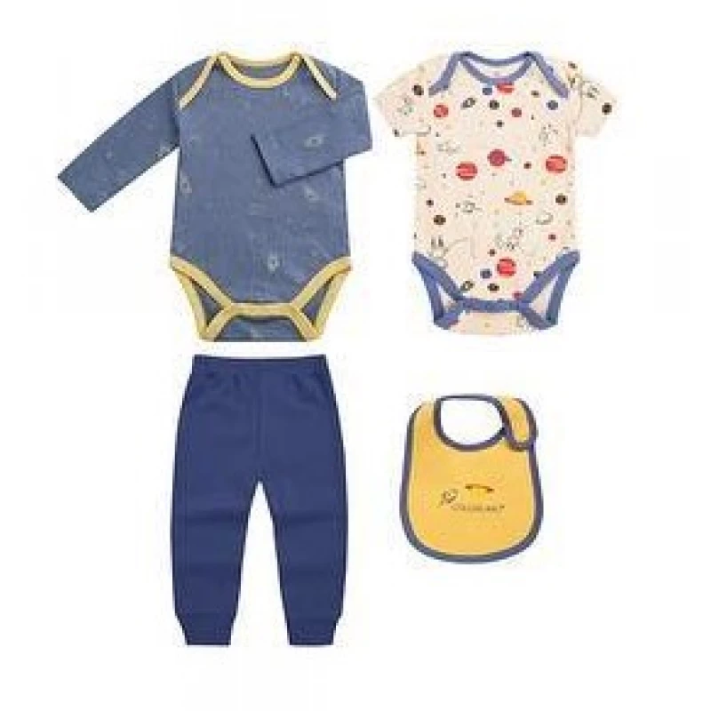 Colorland - (1) 4 Pieces Set - 6-9 Months - كولورلاند