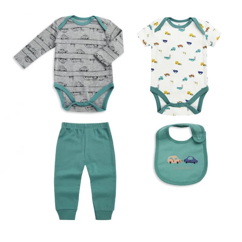 Colorland - 4 Pieces Set - 9-12 Months - كولورلاند