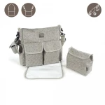 Pasito a Pasito Changing Bag, Confetti Grey - باسيتو اه  باسيتو