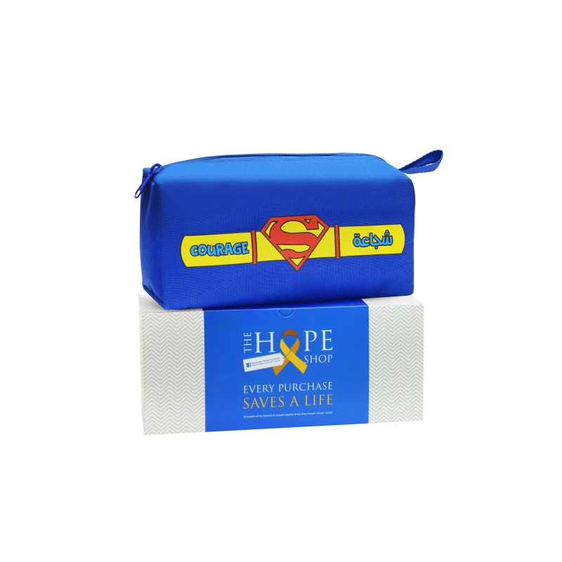 Hope Shop By KHCF - Superman Pouch - مؤسسة الحسين للسرطان