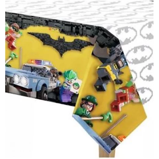 Amscan - Batman Lego Plastic Table cover Tablecover Cloth 1.2m x 1.8m - أمسكان - Image 2
