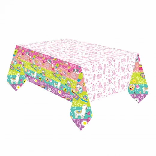 Amscan - Selfie Celebration Paper Table Cover 1.37m x 2.43m Amscan - Selfie Celebration Paper Table Cover 1.37m x 2.43m