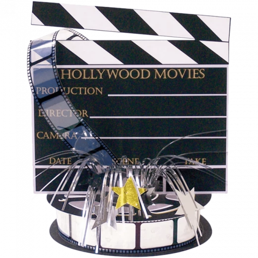 Amscan - Hollywood Clapboard Centerpiece Decoration Oscars Movie Party Amscan - Hollywood Clapboard Centerpiece Decoration Oscars Movie Party