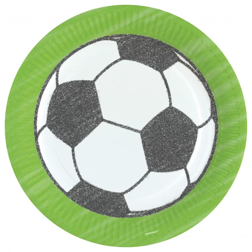 Amscan - Kicker Party X8 Plates Amscan - Kicker Party X8 Plates