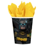 Amscan Lego Batman Movie Paper Cups 266ml X8 Cups - أمسكان