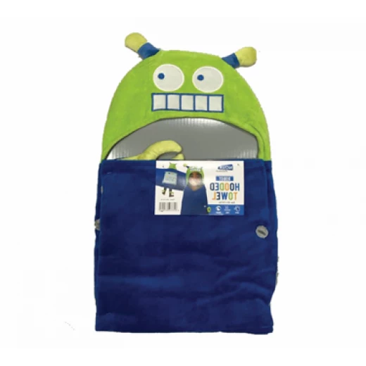 Nova Kids Hooded Towel, Robot - نوفا هوم - Image 2