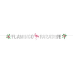 Amscan - Letter Banner Flamingo Paradise Paper 135 x 15 cm - أمسكان