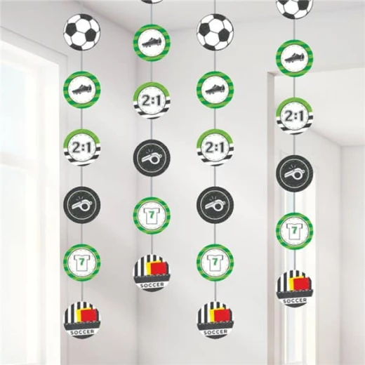 Amscan - Kicker Party Hanging String Decorations - أمسكان - Image 2
