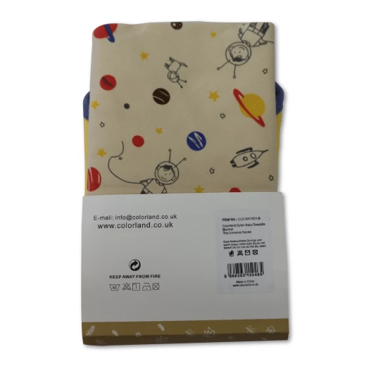 Colorland Dylan Baby Hooded Blanket - The Universe Secret 1 Pc Per Pack - كولورلاند - Image 2