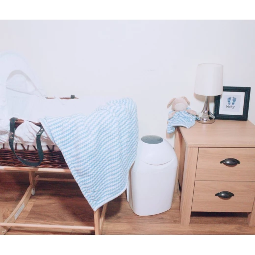 Tommee Tippee Sangenic Tec Nappy Disposal Tub, White - تومي تيبي - Image 7