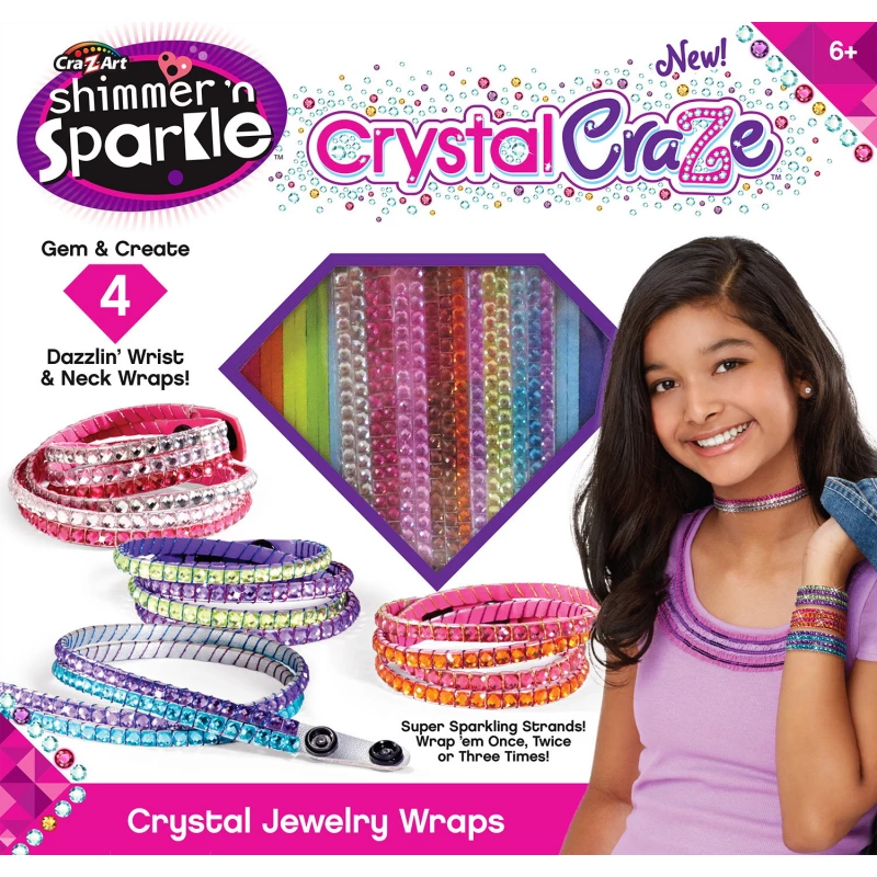 Cra-Z-Art Shimmer N Sparkle Craze Neck & Wrist Wraps - كري-زي-آرت