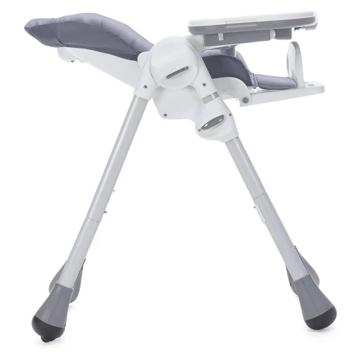 Chicco Polly Easy High Chair, 4 Wheels, Nature - تشيكو - Image 2