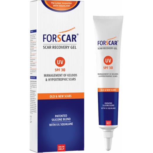 Forscar - Scar Recovery Gel 20 ml with Sun Block 30 SPF Forscar - Scar Recovery Gel 20 ml with Sun Block 30 SPF