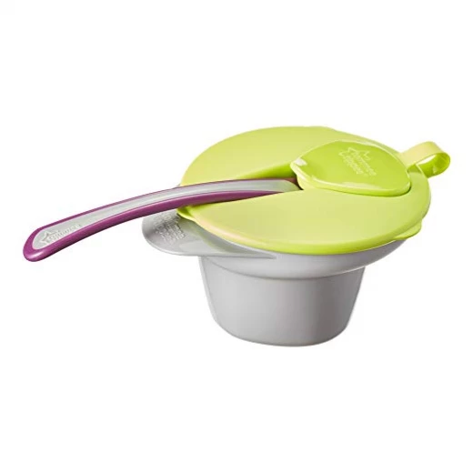 Tommee Tippee Explora Cool and Mash Bowl 4M+, Purple&Green - Tommee Tippee - Image 6