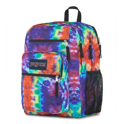 JanSport Big Student, Red/Multi Hippie Days - جان سبورت - Image 3