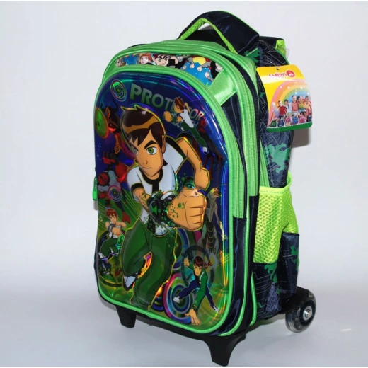 Rolling School Backpack, Ben 10, 35 cm Rolling School Backpack, Ben 10, 35 cm