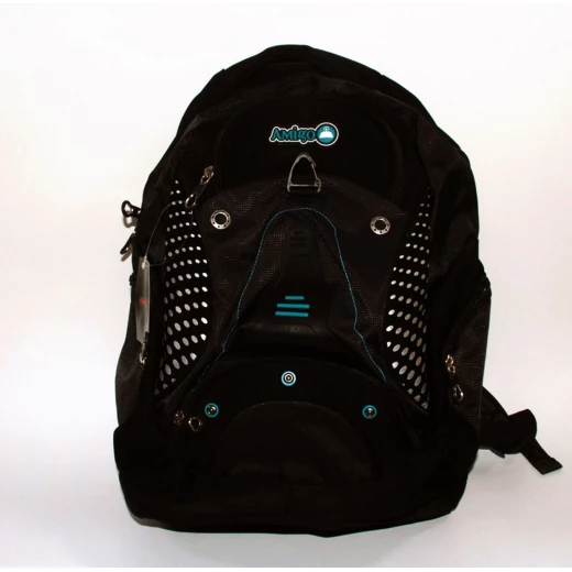 Amigo School Backpack, Black, 45 cm - أميجو - Image 2