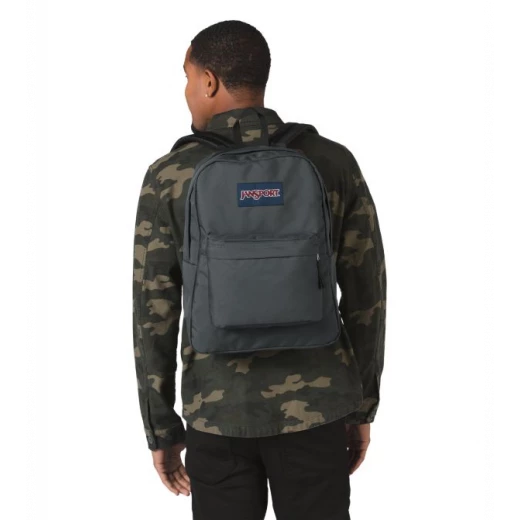Jansport Superbreak Backpack, Deep Grey - جان سبورت - Image 3