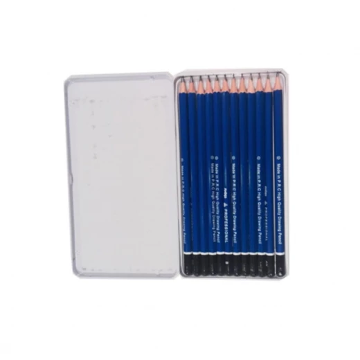 Amigo 12 Penicls Kit with Metal Pouch Amigo 12 Penicls Kit with Metal Pouch