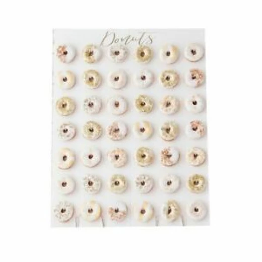 Ginger Ray GO133 Large Wedding Donuts Wall Decor - Gold - جينجر راي - Image 2