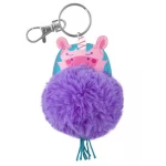 Stephen Joseph Pom Pom Critter Key Chains Unicorn - ستيفن جوزيف