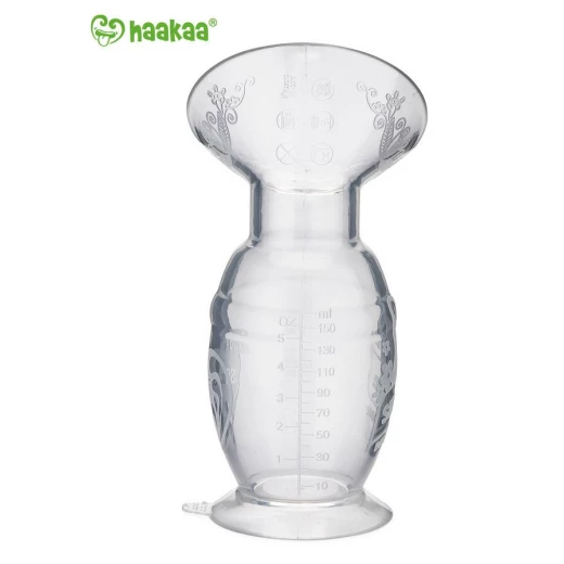 Haakaa Manual Breast Pump with Stopper 4oz/100ml - Haakaa - Image 2